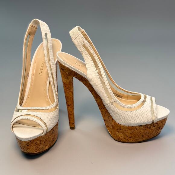 Enzo Angiolini Women Amure Slingback Platform Heels - Picture 2 of 6